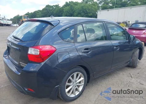 2013 Subaru Impreza 2.0I Premium из США, поврежденный, VIN JF1GPAC64DH842191